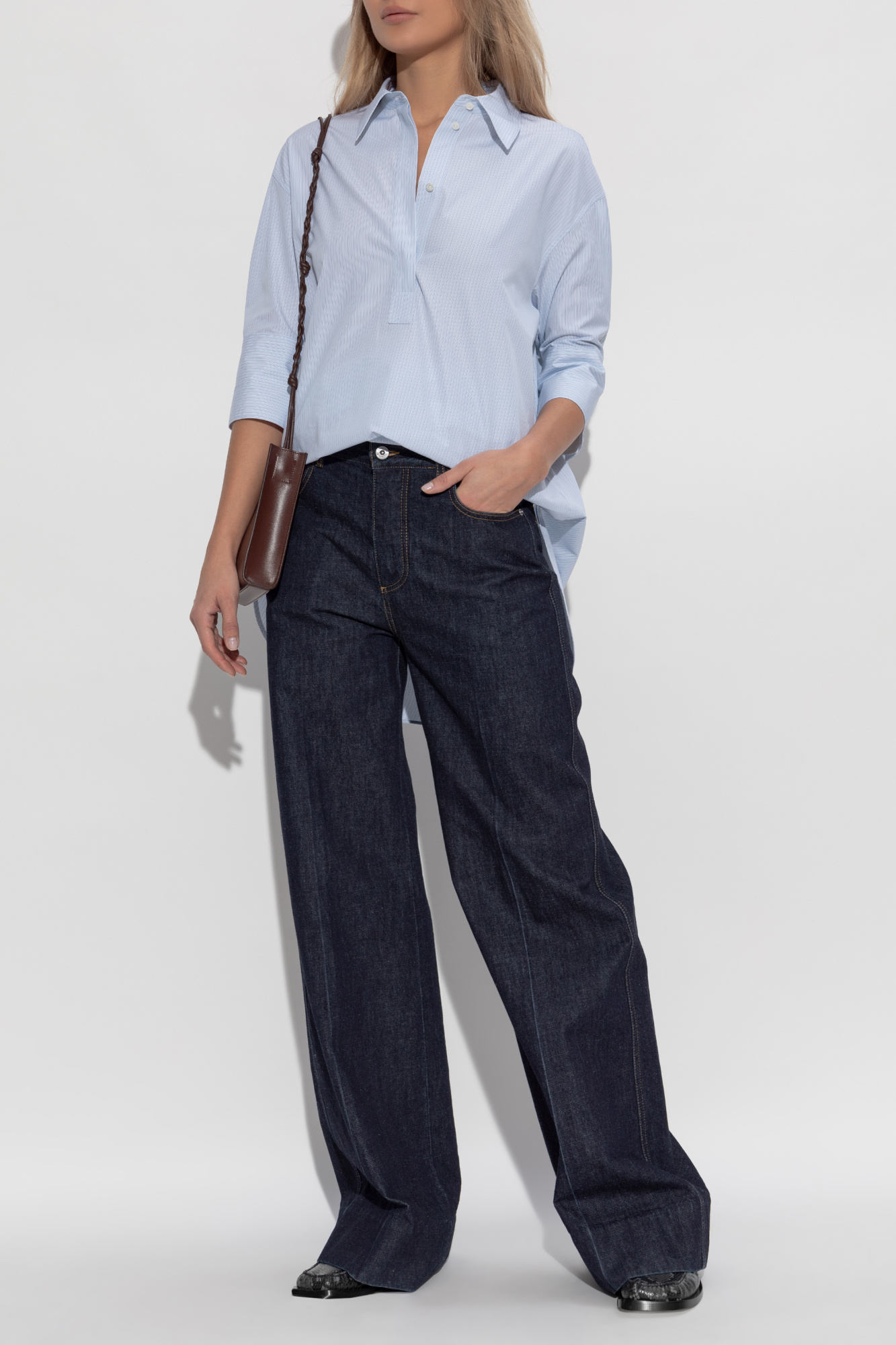Light blue Shirt dress JIL SANDER - Vitkac Dominica